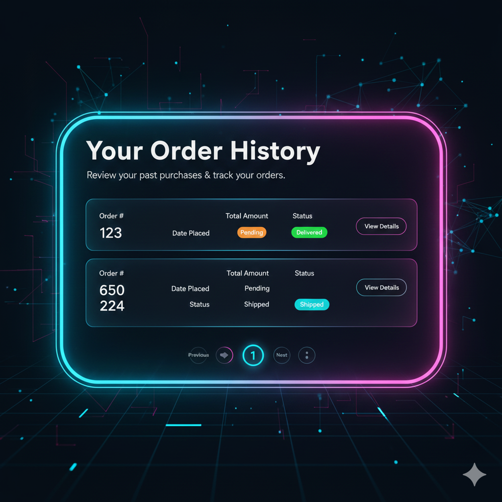 Order History